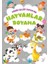 Minik Eller Boyuyor - Hayvanlar Boyama Kitabı (Örnek Resimli) 1