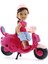 Cute Doll Mini Bebek ve Mor Vespa 2