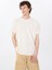 Bisiklet Yaka Desenli Beyaz Erkek T-Shirt M5GP26KCRF0G018 Ss Madden Soft Knı 1