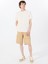 Bisiklet Yaka Desenli Beyaz Erkek T-Shirt M5GP26KCRF0G018 Ss Madden Soft Knı 3