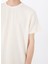 Bisiklet Yaka Desenli Beyaz Erkek T-Shirt M5GP26KCRF0G018 Ss Madden Soft Knı 4