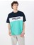 Bisiklet Yaka Desenli Çok Renkli Erkek T-Shirt M5GI45K8FQ4FJ7O Gj Ss Cn Os Horızo 1