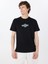 Bisiklet Yaka Desenli Siyah Erkek T-Shirt M5GI23K8HM0JBLK Gj Ss Cn Slım Suns 3