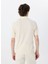 Polo Yaka Standart Desenli Beyaz Erkek Kazak M4GR07Z3DN1G047 Cree Washed Sspolo 5