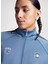 10027327.480 Retro Track Jacket Mavi Regular Fit Düz Erkek Zip Ceket 4