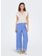 Orta Bel Normal Mavi Kadın Pantolon Onlpaula Tulum Emb Pull-Up Pant Wvn 1