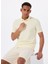 A10193952008010-MB CT953 Polo T-Sh Sarı Regular Fit Düz Erkek T-Shirt 1