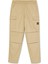 Woven Badge Ripstop Cargo Pant Bej Normal Paça Erkek Kargo Pantolon 5