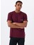Stacked Arch Pkt EBYZT00175 Mor Bisiklet Yaka Regular Fit Düz Erkek T-Shirt 1