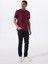 Stacked Arch Pkt EBYZT00175 Mor Bisiklet Yaka Regular Fit Düz Erkek T-Shirt 2