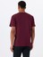 Stacked Arch Pkt EBYZT00175 Mor Bisiklet Yaka Regular Fit Düz Erkek T-Shirt 5