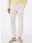 Standart Bel Normal Paça Standart Beyaz Erkek Pantolon Mr Tom Pants 2