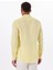 Standart Düğmeli Yaka Sarı Erkek Gömlek Mr Madrıd 5