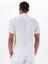 Standart Düğmeli Yaka Beyaz Erkek Gömlek Mr Short Sleeve 5