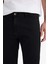 Sergio Regular Fit Normal Kalıp Normal Bel Boru Paça Siyah Jean Pantolon E7267AX25SM 5