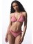 Texas Red Pötikare Fırfırlı Üçgen Bikini Üstü 4