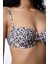 Leopar Desenli Balenli Bikini Üstü 3