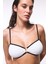 Beyaz Nicole Straplez Bikini Üstü 1