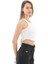 UA1389798 Under Armour Ua Rival Rib Tank Kadın T-Shirt Beyaz 3