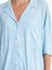 Yeni Sezon Gomlek Yaka Desenli Kadin Sortlu Pijama Takimi - S4H645Z8 3