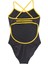 Durafast Elite® Tf Kız Çocuk Mayo - Hexa (Siyah/altın) 3