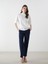 Yeni Sezon Bisiklet Yaka Oversize Kadin Tisort - S5I296Z8 2