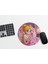 Ay Savaşçışı Sailor Moon Usagi Yuvarlak Mousepad - 20CM - Anime Mousepad 1