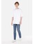 Straight Fit Düşük Bel Düz Paça Erkek Lacivert Jean Pantolon 3