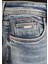 Straight Fit Düşük Bel Düz Paça Erkek Koyu Indigo Jean Pantolon 5