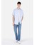 Loose Straight Fit Erkek Indigo Jean Pantolon 1