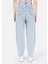 Balloon Fit Kadın Indigo Jean Pantolon 2