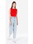Balloon Fit Kadın Indigo Jean Pantolon 3