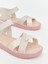 Lcw Steps Çapraz Bantlı Cırt Cırtlı Kız Çocuk Sandalet 3