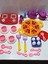 Oyuncak Evcilik ve Mutfak 2 Set Tepsili Pizza Seti 18PRÇ+OCAKLI Mutfak Set Yemek Çay Takım 18 Parça 3