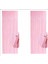 2 Adet Pembe Arka Fon Perde 1