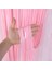 2 Adet Pembe Arka Fon Perde 3