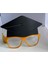 Parti Gözlükleri Mezuniyet Kep Model Gold püskül 2