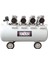 200 Litre Yağsız Sessiz Kompresör 4 HP Monofaze + 5 Parça Havalı Set | Profesyonel Kullanım 4