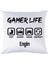 Gamer Life Kişiye Özel Yastık 1