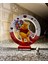 Winnie The Pooh Piglet Renkli Masa Lambası Ahşap 1