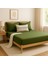 Pamuk Lastikli Çarşaf Tek Kişilik Fitted Çarşaf Takımı 100 x 200 cm , 1 Adet Yastık Kılıfı, Zeytin 1
