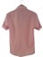 Pembe Keten Slim Fit Kısa Kollu Erkek Gömlek 2