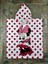 Minnie Mouse Kapüşonlu Çocuk Havuz Deniz Panço Havlu 1