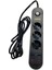 MG-106 2xusb+2type-C Çıkışlı 3lü 2metre Akım Korumalı Priz 2