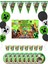 Minecraft Bayraklı ve Afişli 16 Kişilik Doğum Günü Parti Malzemeleri Süsleri Seti 1