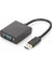 USB 3.0 VGA Grafik Adaptörü giriş: 1 x USB 3.0 Usb-A Erkek çıkış: 1 x VGA (HD15) Dişi (Full Hd, 1080P) PLASTIK 1