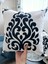 Damask Desen Dekoratif Kadife 2'li Kırlent Kılıfı 3