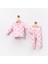 Kalpli Pamuklu Kız Bebek Pijama Takımı 1
