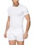 Erkek Beyaz Sıfır Yaka Bambu T-Shirt 1