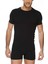 Erkek Siyah Sıfır Yaka Bambu T-Shirt 1